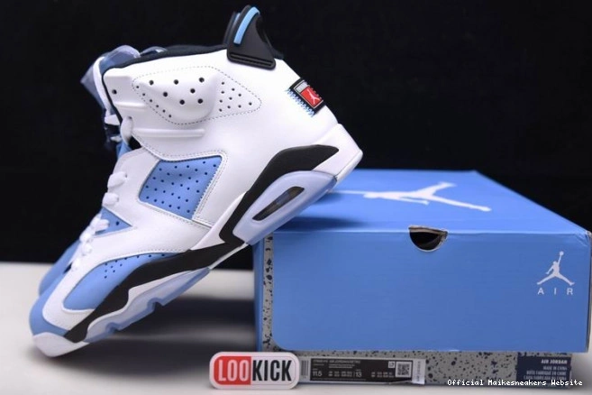 Official Maikesneakers Jordan 6 Air CT8529-410 UNC 0630